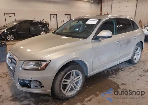 2013 Audi Q5 2.0T Premium from USA, damaged, VIN WA1LFAFP5DA023550